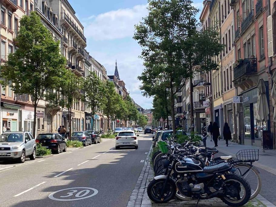 Charmant Duplex Privatise, Climatise, 2 Chambres Strasbourg Eksteriør billede
