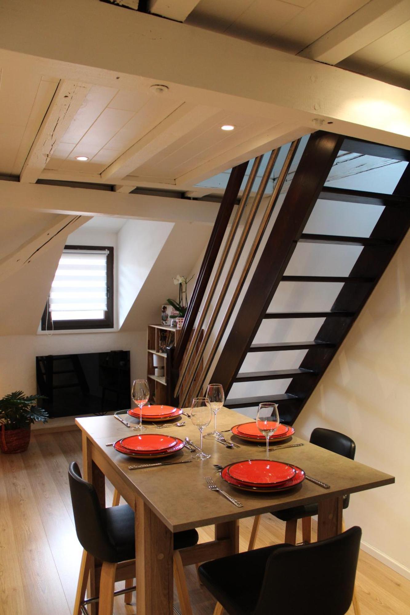 Charmant Duplex Privatise, Climatise, 2 Chambres Strasbourg Eksteriør billede