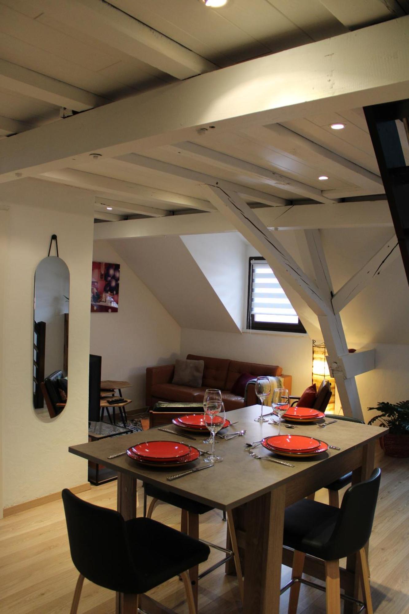 Charmant Duplex Privatise, Climatise, 2 Chambres Strasbourg Eksteriør billede